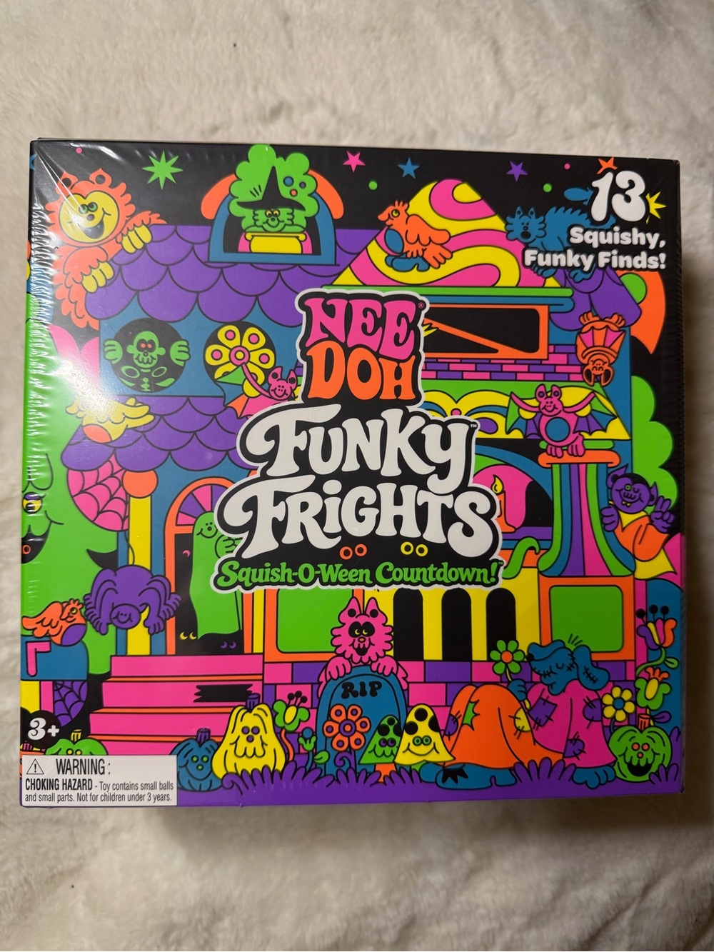Needoh Funky Frights Squish-O-Ween Countdown